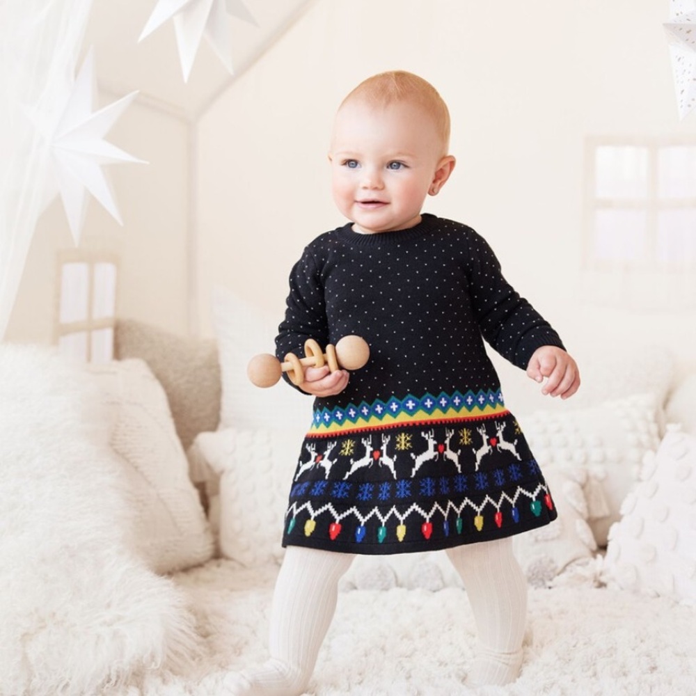 Hanna Andersson - Baby Heritage Sweater Dress - NWOT